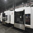 []两台2024年易动1370加工中心，三菱m80系统，三轴线轨.