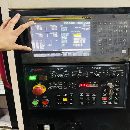[]乔峰vh-85立式加工中心，发那科MF系统。