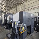 []同款两台韩国威亚L210A，8寸卡盘带对刀仪，12工位伺服刀塔，回转550，棒料.