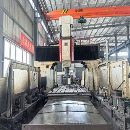 []华特4026数控龙门工作台42.1米，门宽2.6米，两线一硬.