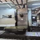 []准新国祥HE800L卧式加工中心发那科MFPLUS系统af电机驱.