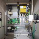 []同款两台浙江迈兴途V1580立式加工中心、发那科plus系.